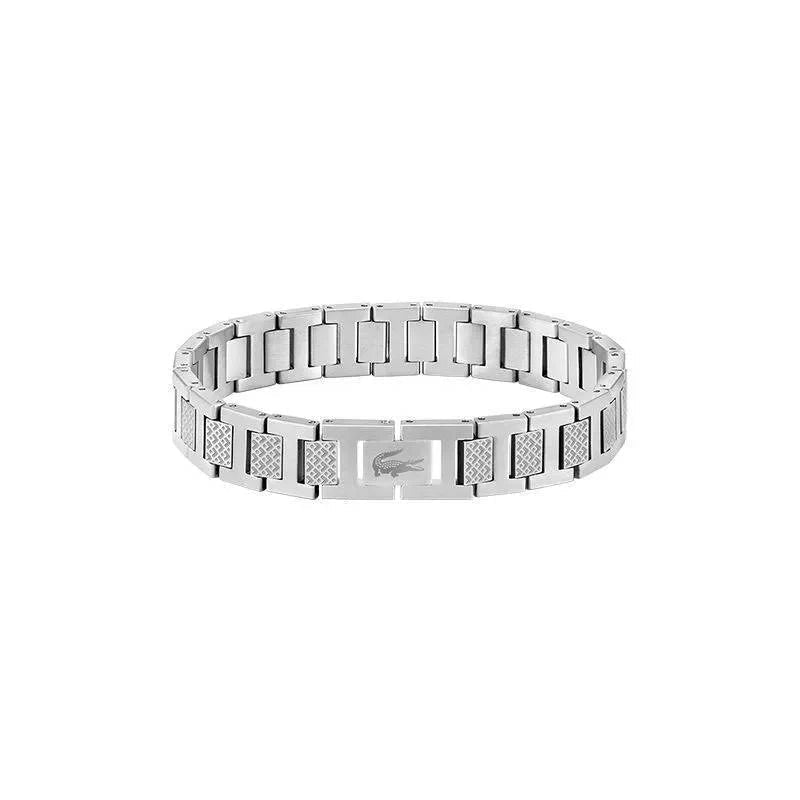 Men's luxury stainless steel bracelet