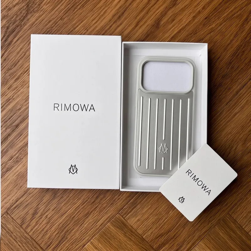 RIMOWA-Style Luxury Case for iPhone 17 Pro Max