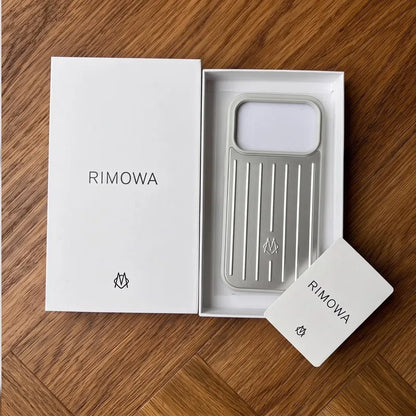 RIMOWA-Style Luxury Case for iPhone 17 Pro Max